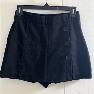 ZARA mini black skort